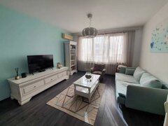 Sala Palatului, Ateneu, vanzare 2 camere, bloc 1960, mobilat modern, et. 4